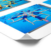 クリエイティブ水泳 ポスター (角)