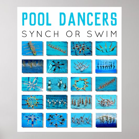 クリエイティブ水泳 ポスター (正面)