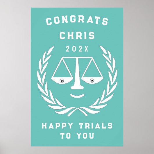 クリエイティブ法学校卒業党 ポスター (正面)