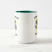 クリエイティブ漫画のキドニーウォリアーヒーローマグ マグカップ (中央)