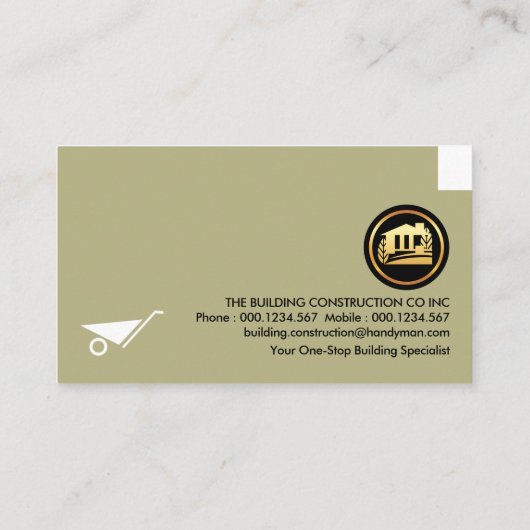 クリエイティブ煉瓦剥離貼付剤 名刺 (裏面)