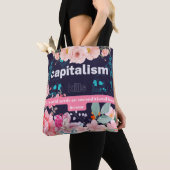 クリエイティブ異常ブラックバッグ トートバッグ (クローズアップ)