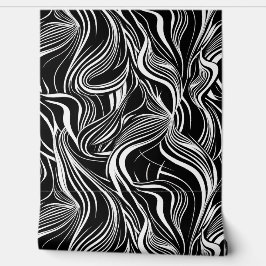 クリエイティブ白黒シームレス抽象的 壁紙