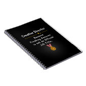 クリエイティブ監督おもしろい役職 ノートブック (右側)