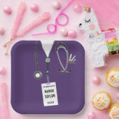 クリエイティブ看護学校卒業党 ペーパープレート (パーティー)