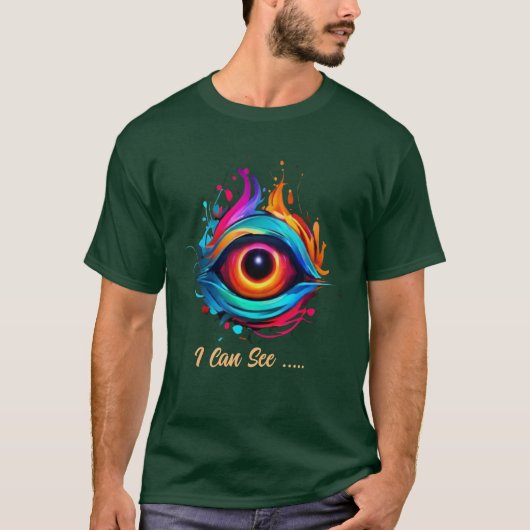 クリエイティブ眼 Tシャツ (正面)