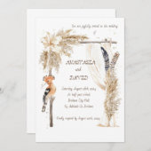 クリエイティブ結婚アイディア招待状 招待状 (正面/裏面)