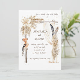 クリエイティブ結婚アイディア招待状 招待状