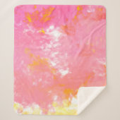 クリエイティブ絵画抽象芸術。アーティストの背景 シェルパブランケット (正面)