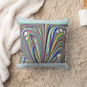 クリエイティブ線 クッション (ブランケット)