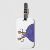 クリエイティブ編み物 ラゲッジタグ (正面縦)