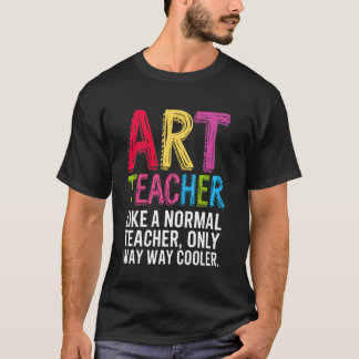 クリエイティブ美術教師 スケッチ デザイン おもしろティー Tシャツ