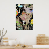 クリエイティブ考えるの ポスター (キッチン)