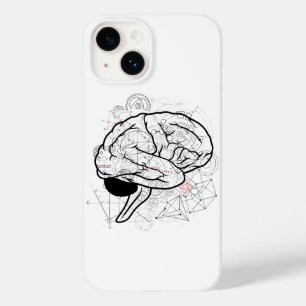 クリエイティブ脳芸術科学テーマ Case-Mate iPhone 14ケース