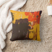 クリエイティブ芸術的スケッチ、カラフルテクスチャ クッション (ブランケット)