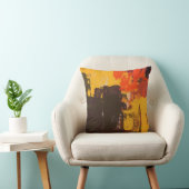 クリエイティブ芸術的スケッチ、カラフルテクスチャ クッション (椅子)