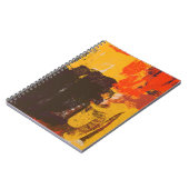 クリエイティブ芸術的スケッチ、カラフルテクスチャ ノートブック (左側)