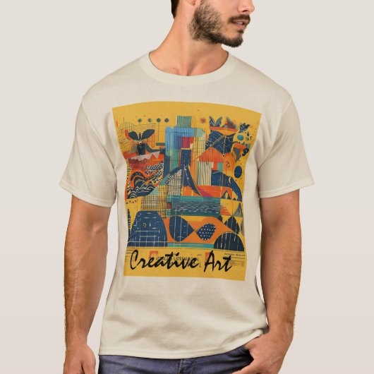 クリエイティブ芸術 Tシャツ (正面)