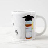 クリエイティブ薬剤師卒業贈与 ジャンボコーヒーマグカップ (右)