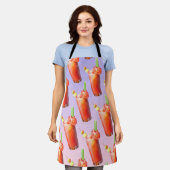 クリエイティブ血メアリーカクテル エプロン (着用した状態)