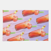 クリエイティブ血メアリーカクテル キッチンタオル (横)