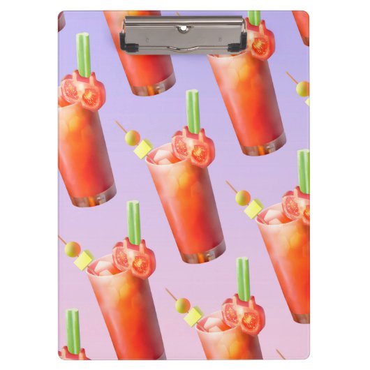クリエイティブ血メアリーカクテル クリップボード (正面)