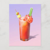 クリエイティブ血メアリーカクテル シーズンポストカード (正面)