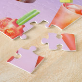 クリエイティブ血メアリーカクテル ジグソーパズル (側面)