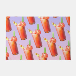 クリエイティブ血メアリーカクテル ドアマット