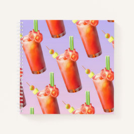 クリエイティブ血メアリーカクテル ノートブック