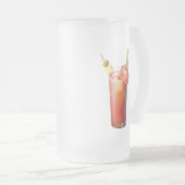クリエイティブ血メアリーカクテル フロストグラスビールジョッキ (正面右)