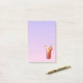 クリエイティブ血メアリーカクテル ポストイット (デスク上)