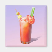 クリエイティブ血メアリーカクテル マグネット (正面)