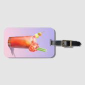 クリエイティブ血メアリーカクテル ラゲッジタグ (正面横)