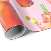 クリエイティブ血メアリーカクテル ラッピングペーパー (ロールコーナー)