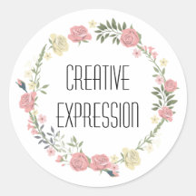 クリエイティブ表現ステッカー