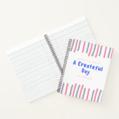 クリエイティブ誌 ノートブック (内部)