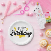 クリエイティブ誕生日紙プレート ペーパープレート (パーティー)