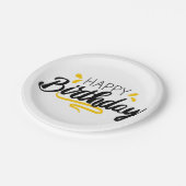 クリエイティブ誕生日紙プレート ペーパープレート (アングル)