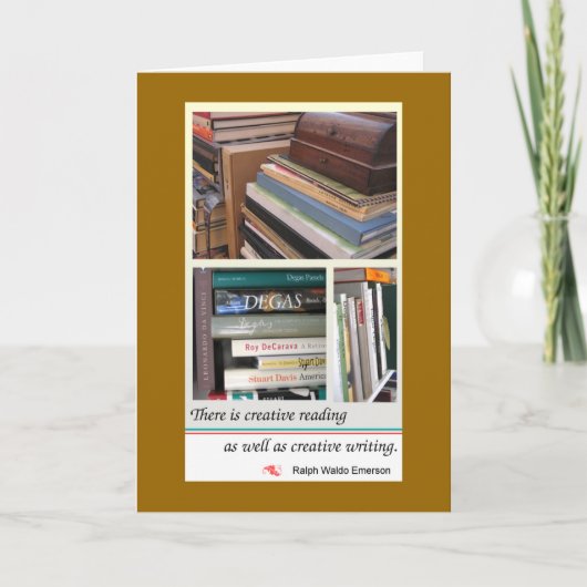 クリエイティブ読み取り引用文カード カード (正面)