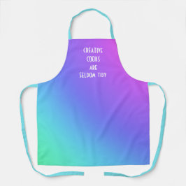 クリエイティブ調理師はめったに綺麗なエプロンでカラフルはない エプロン