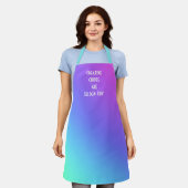 クリエイティブ調理師はめったに綺麗なエプロンでカラフルはない エプロン (着用した状態)