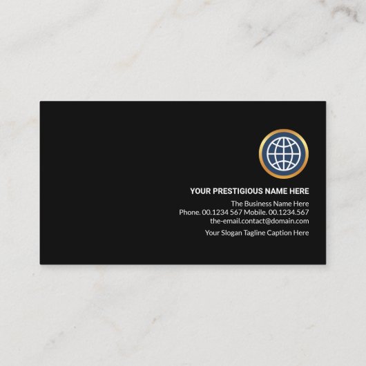 クリエイティブ輸送標識の新設 名刺 (裏面)