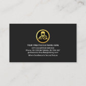 クリエイティブ送迎スピーチボックス駆動 名刺 (裏面)