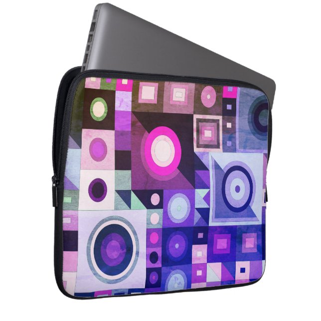 クリエイティブ遊カラーのギフト芸術 ラップトップスリーブ (正面右)