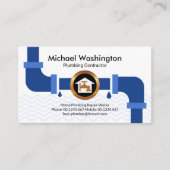 クリエイティブ配管配管配管配管縁ど配管工事請負業者 名刺 (正面)