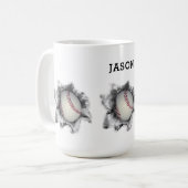 クリエイティブ野球 コーヒーマグカップ (正面左)