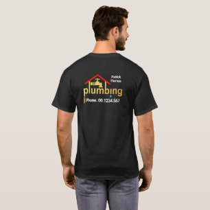 クリエイティブ金ゴールドホーム配管漏れタップ Tシャツ