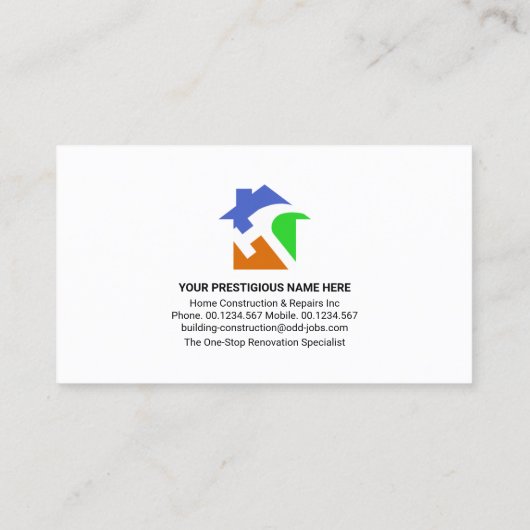 クリエイティブ金ゴールド手利具屋上 名刺 (裏面)