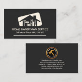 クリエイティブ長方形ボックスの手書きツール 名刺 (正面/裏面)